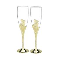 Sparkling Heart Flutes