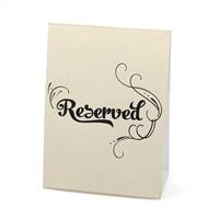 Reserved Table Tents - QTY 10