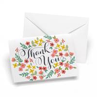 Retro Floral Thank You