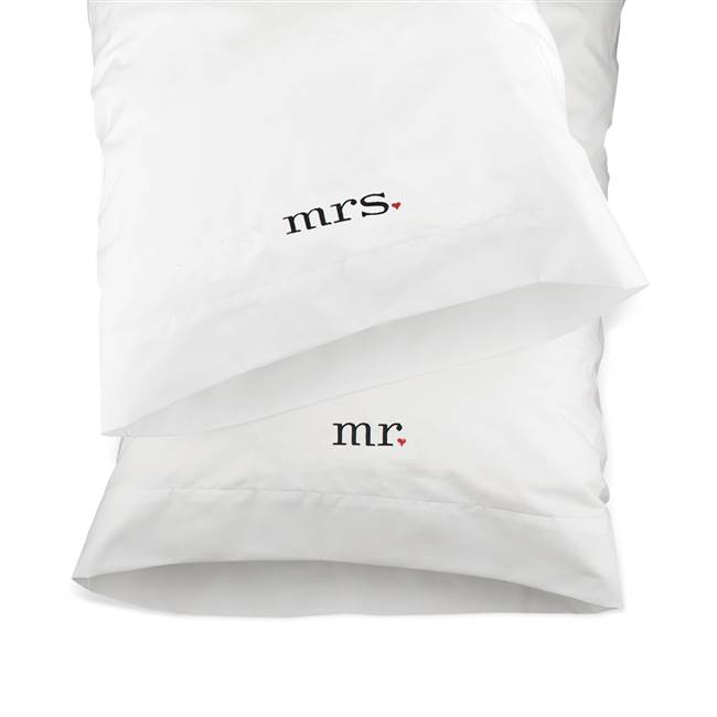 Together Mr. & Mrs. Pillowcases