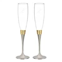 Hammered Gold Flutes - Blank