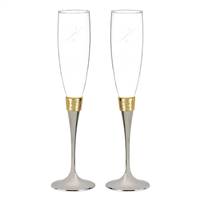 Hammered Gold Flutes - Blank