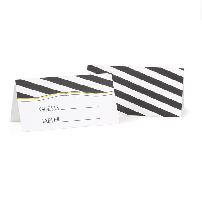 Stripes Galore Place Card