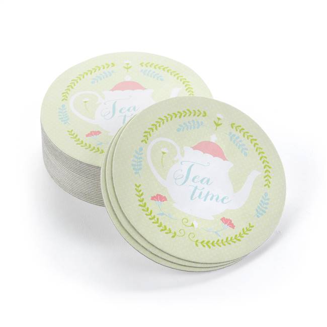 Tea Time Coasters - Blank