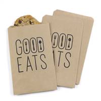 Good Eats Treat Bags - Kraft - Blank