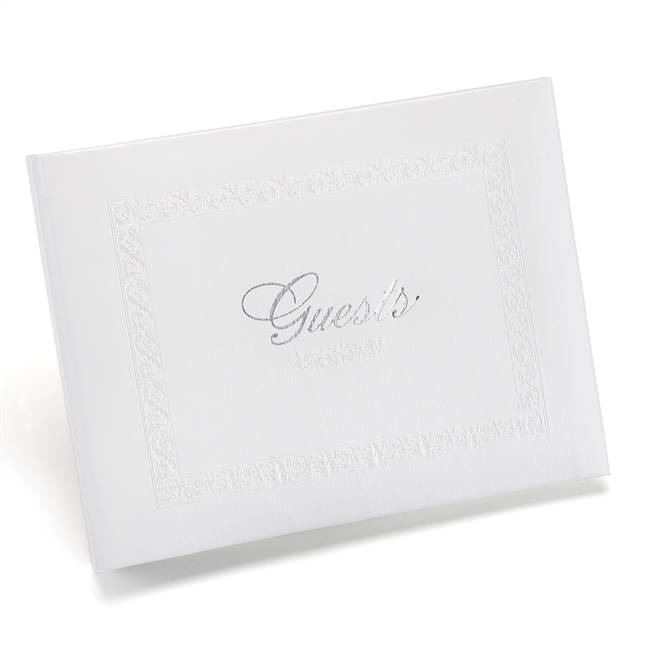 White Essence Pearl Guest Book