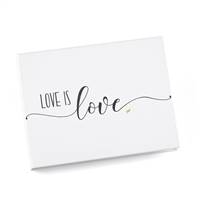 Love is Love Guest Book - Blank