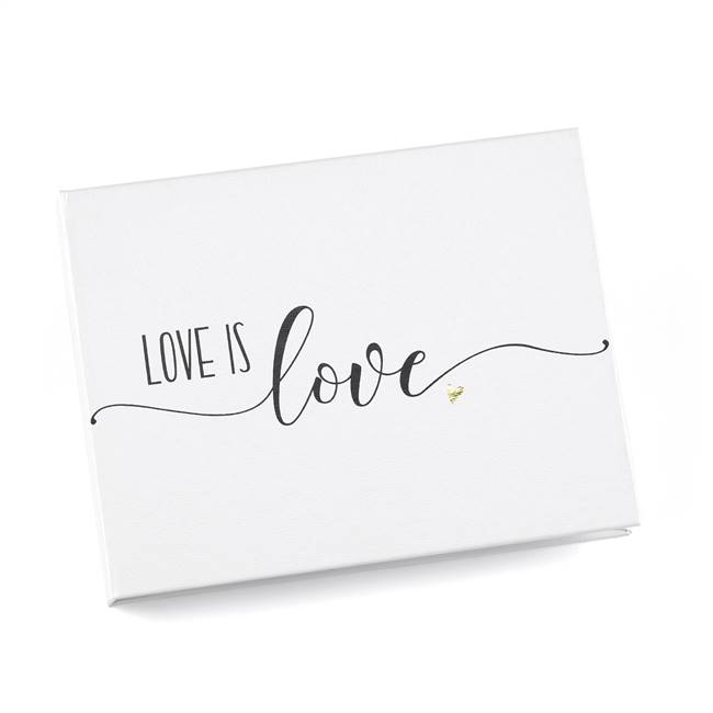 Love is Love Guest Book - Blank