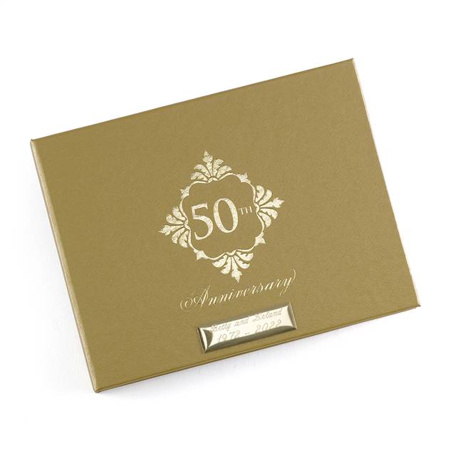 Golden Anniversary Guest Book - Blank