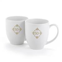 Golden Anniversary Mug Set