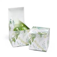 Greenery Favor Box - Blank