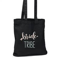 Bride Tribe Black Tote Bag