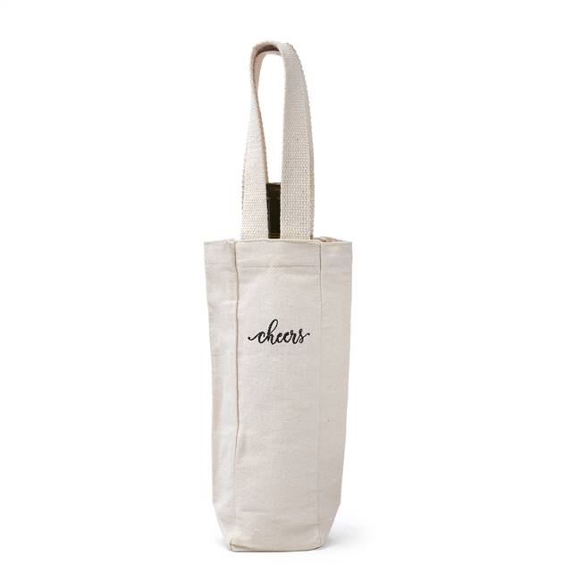 Cheers Wine Tote Bag