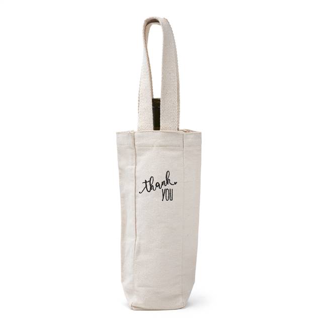 Thank You Wine Tote Bag