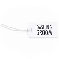 Dashing Groom Luggage Tag