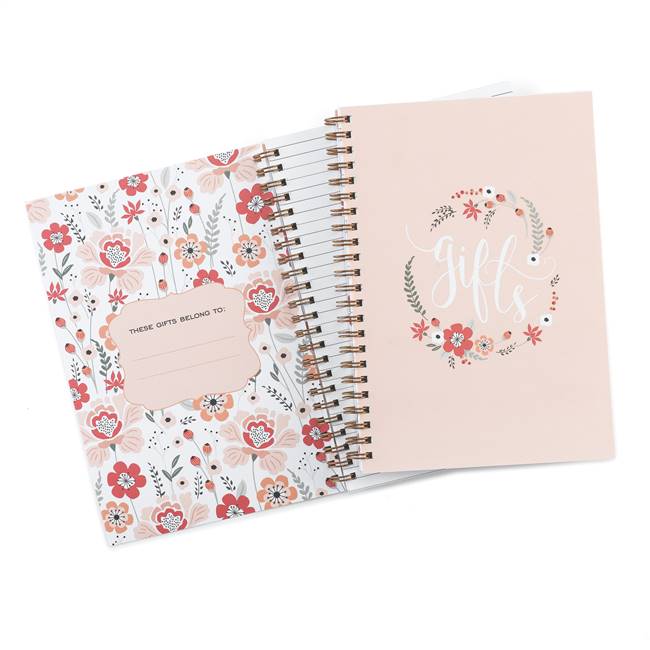 Floral Frame Gift Record Book