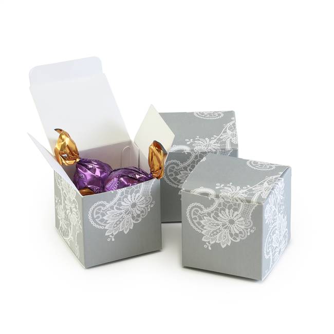 Lace Favor Box - Blank