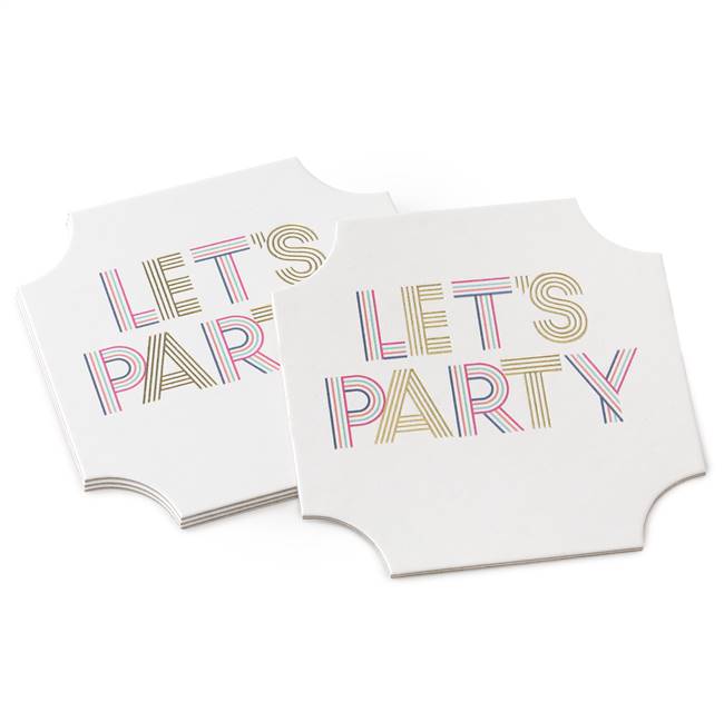 Let's Party Coasters