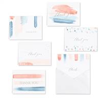 Paint Stripes Thank You Set