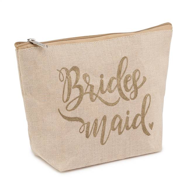 Bridesmaid Flourish Cosmetic Bag