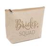 Bride's Squad Flourish Cosmetic Bag