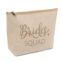 Bride's Squad Flourish Cosmetic Bag