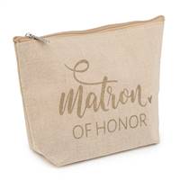 Matron of Honor Flourish Cosmetic Bag