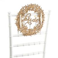 Bride Wood Chair Sign