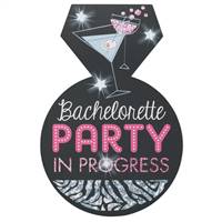 Bachelorette Party On Board Repositionable Cling