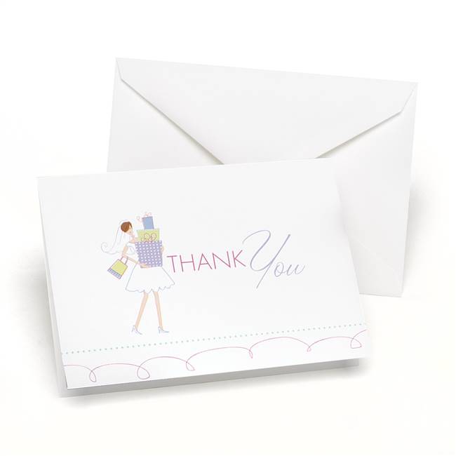 Bridal Gifts Thank You Cards