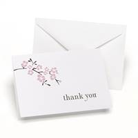 Cherry Blossom Thank You Cards