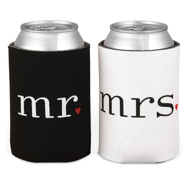Mr. & Mrs. Can Coolers