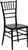 Flash Elegance Black Resin Stacking Chiavari Chair