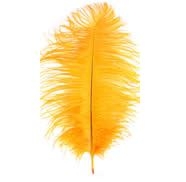 17-21" Ostrich Feathers - Gold (1/2 Pound)