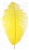 17-21" Ostrich Feathers - Yellow (1/2 Pound)