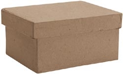 Paper Mache Small Rectangle Box