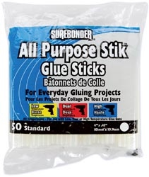 All Purpose Stik Glue Sticks - Small (50 pkg)