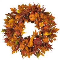 28" Harvest Wreath