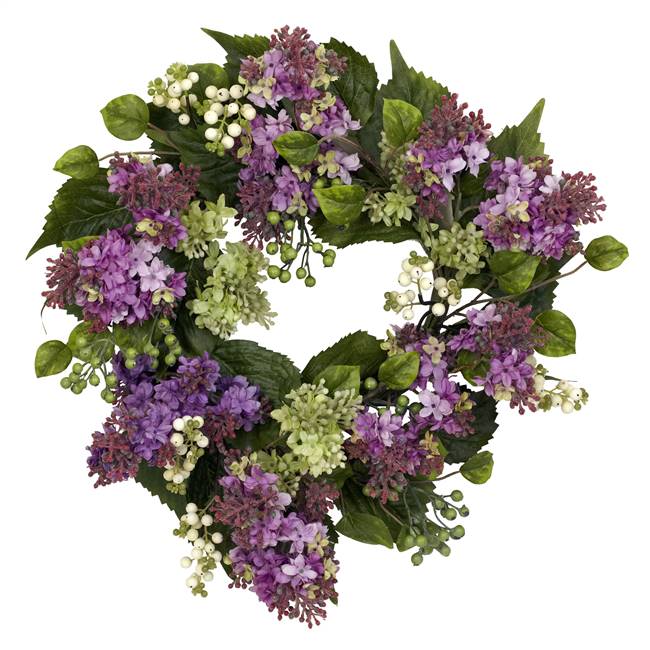 20" Hanel Lilac Wreath