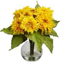 Golden Sunflower Arrangement