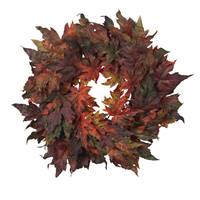 30" Maple Leaf Wreath