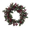 24" Holly Berry Wreath