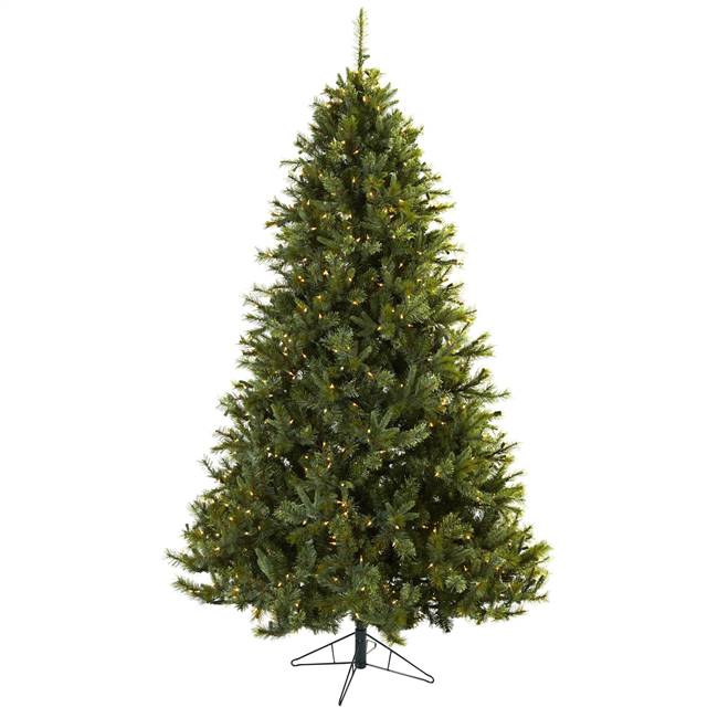 7.5' Majestic Multi-Pine Christmas Tree w/Clear Lights