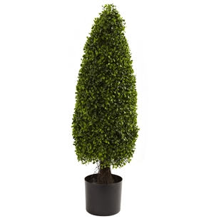 3’ Boxwood Tower Topiary UV Resistant  (Indoor/Outdoor)