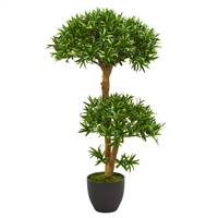 3' Bonsai Styled Podocarpus Artificial Tree