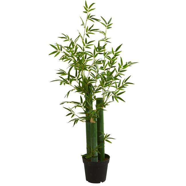 5' Green Bamboo Artificial Tree