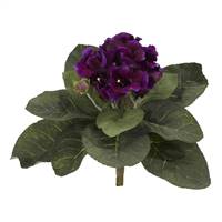 11" Gloxina Artificial Plant (Set of 4)