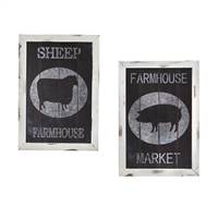 Farm to Table Wall Decor (Set of 2)