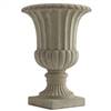 20.25" Large Sand Colored Urn Indoor/Outdoor)