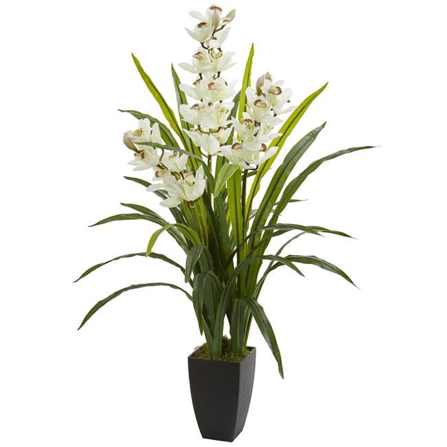 45” Cymbidium Orchid Artificial Plant